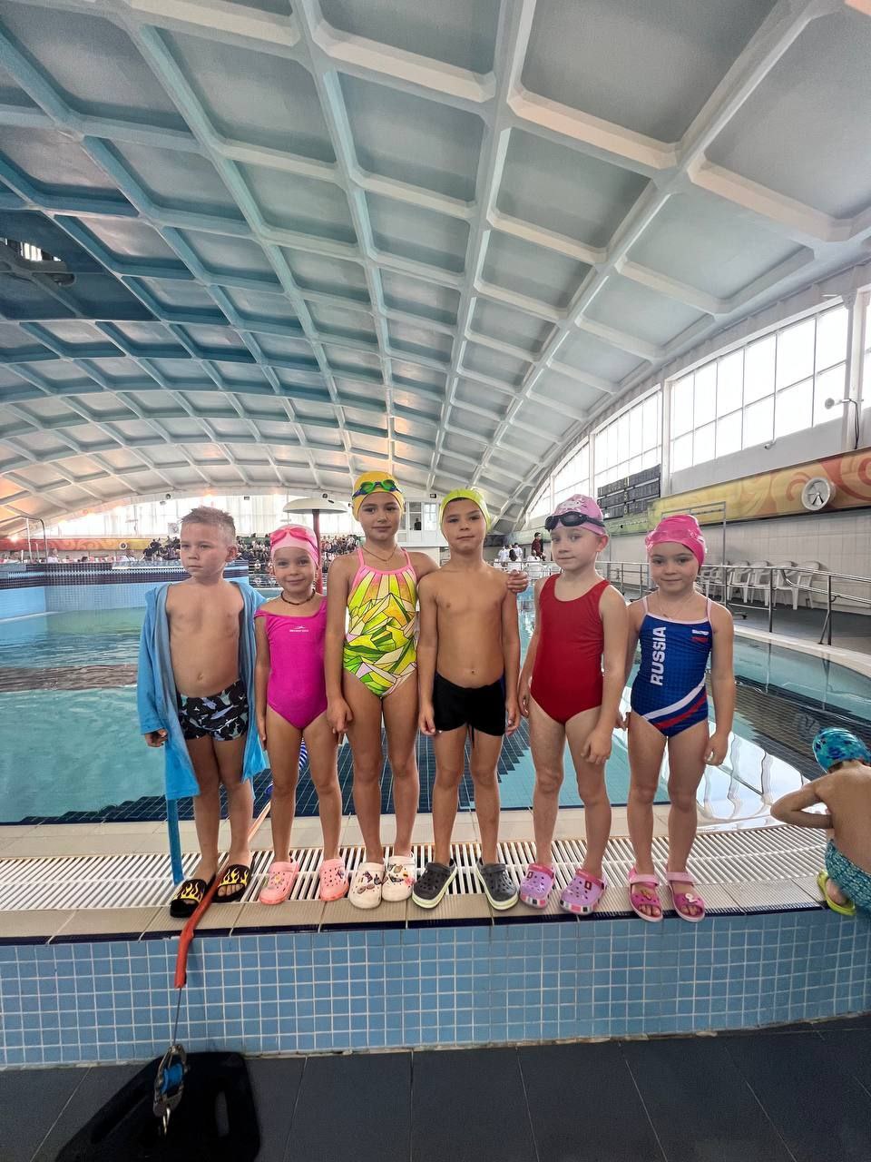 Итоги соревнований по плаванию "Первый старт" в г. Евпатория