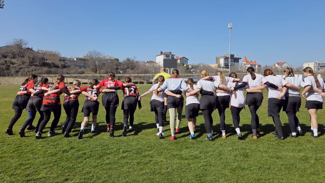 Определены сильнейшие команды Первенства Севастополя по регби-7 среди девушек до 18 лет