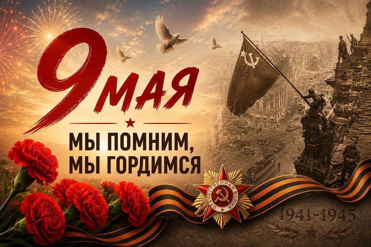 С праздником Великой Победы!