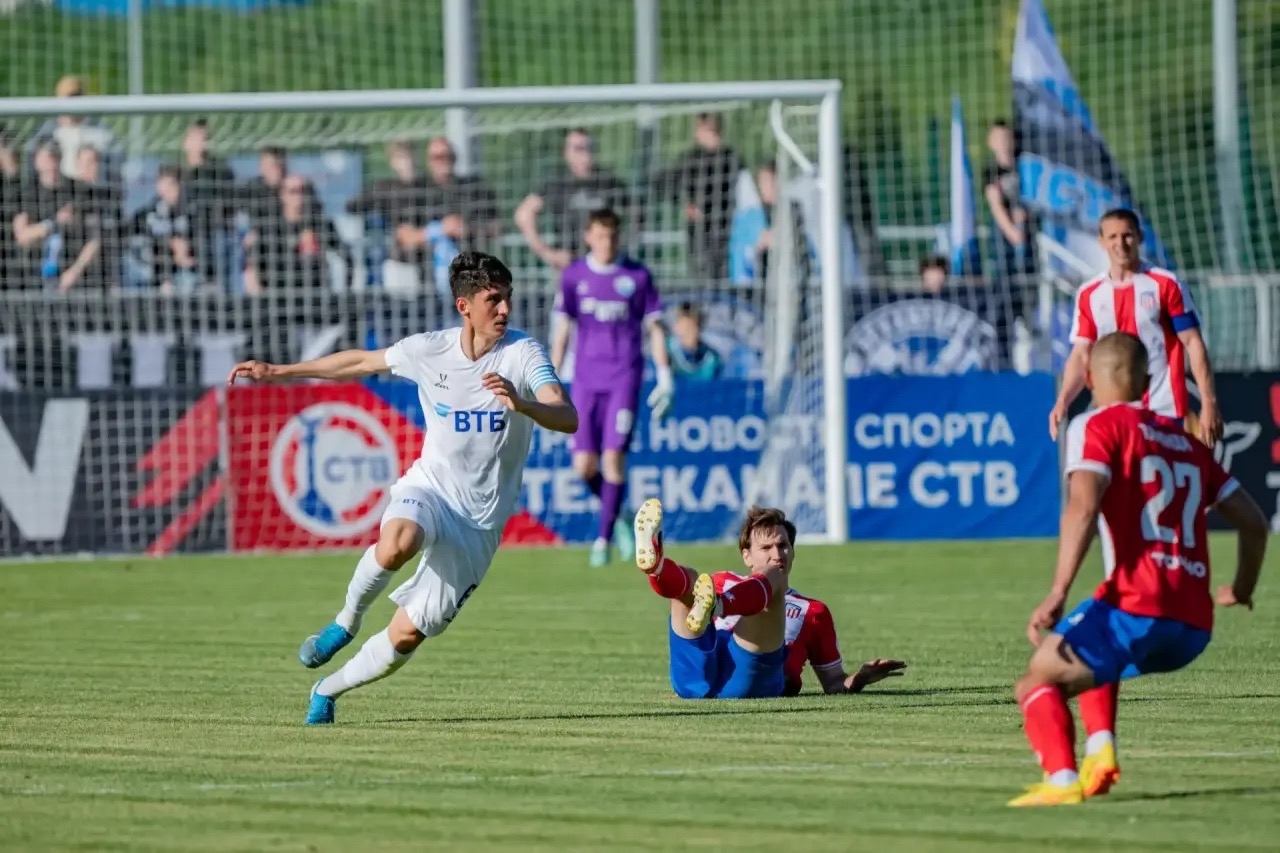 ФК «Севастополь» сыграл с ФК «ПСК» со счетом 2:2