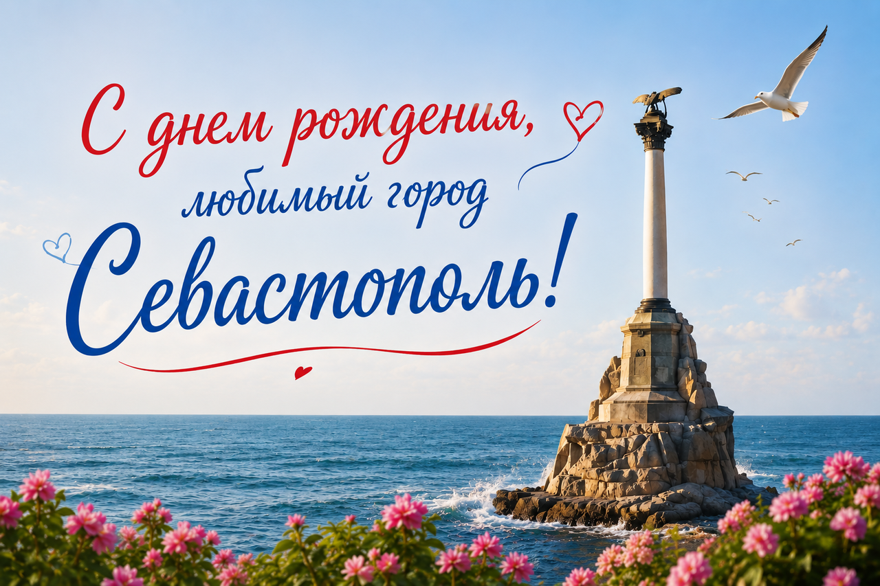 С днём рождения, легендарный Севастополь!