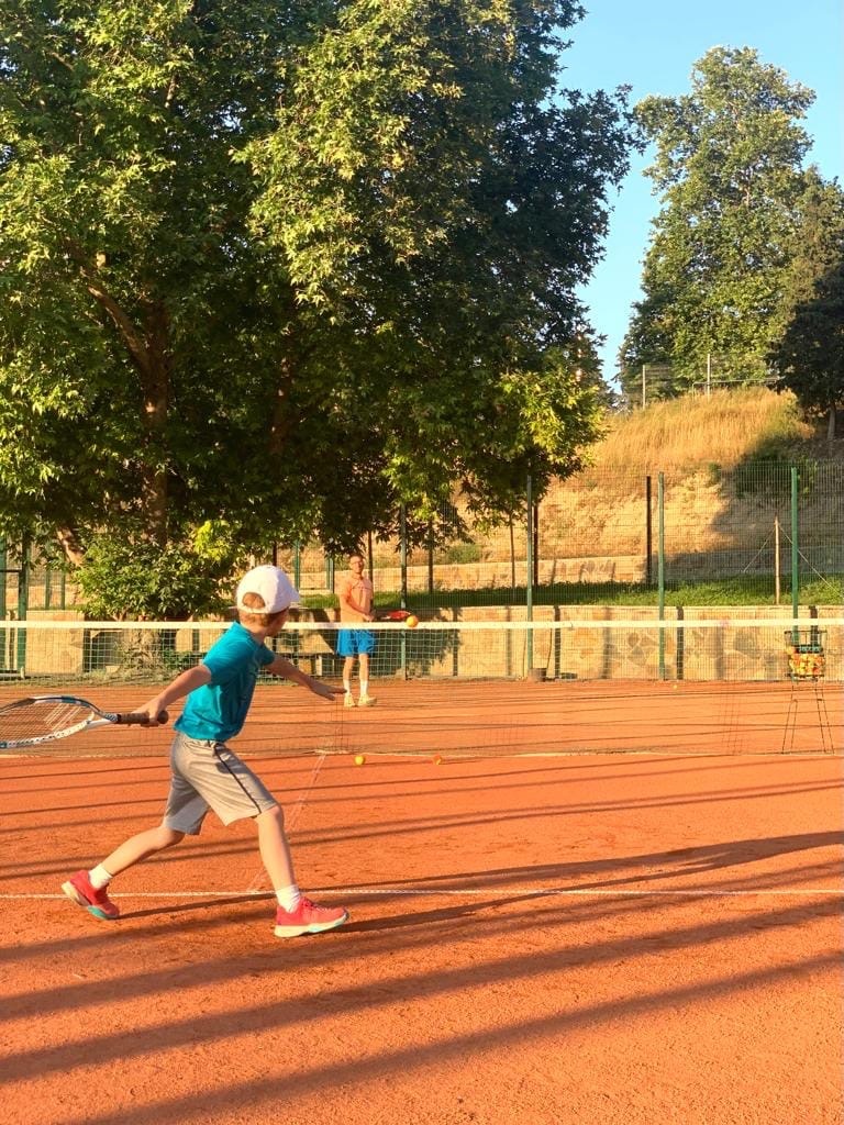 Старт набора в детские группы по теннису
